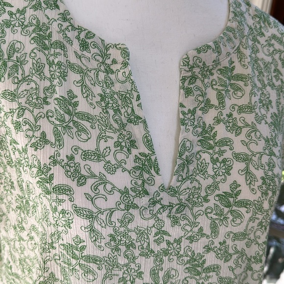 J Jill summer boho tunic Medium EUC - Picture 2 of 9